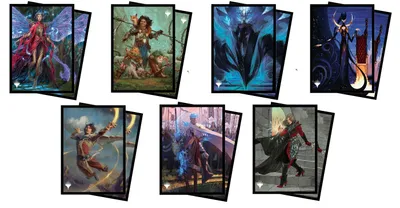 Produktbild von 100 Ultra Pro MtG Magic Sleeves - Wilds of Eldraine (66x91mm)