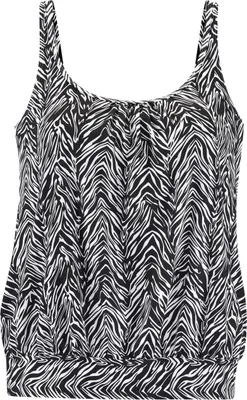 Produktbild von S.OLIVER Oversize-Tankini-Top black-white black-white 44