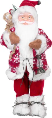 Immagine prodotto di Decorazione MagicHome Natale, Babbo Natale in piedi, rosso, 46 cm