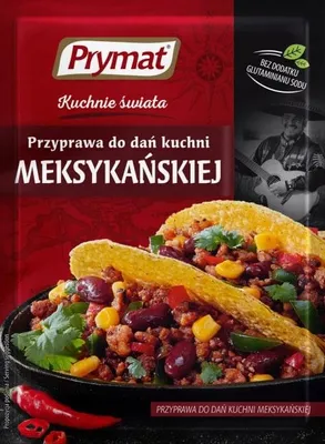 Obrázok produktu pre Przyprawa do Dań Meksykańskich Prymat 20 g