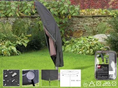 Zdjęcie produktu dla Pokrowiec ochronny na parasol wspornikowy, ok. 64x250