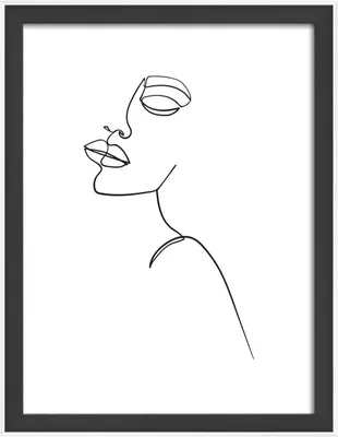 Image de Cadre photo Walther Silhouette 15x20 cm noir