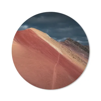 Produktbild von MuchoWow® Mauspad Mousepad Landschaft - Natur - Berge - Wolken 50x50 cm - Mousepads - Maus Mat - Pad - Mausunterlage - Vinyl