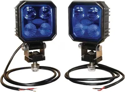 Image de Lampe De Travail À Led Bleue Pour Pulvérisateur, 2 Pièces