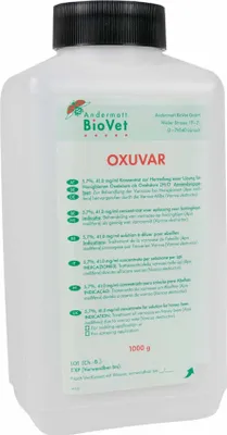 Produktbild von OXUVAR 5.7% - 1000g Oxalsäure zur Varroa Behandlung