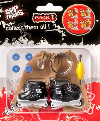 Produktbild von Griff and Tricks Stunt Skates weiss schwarz
