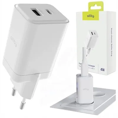 Zdjęcie produktu dla Ładowarka sieciowa 45W USB c a gan szybkie ładowanie szybka