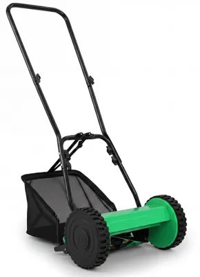 Produktbild von KOMFOTTEU Spindelmäher, Handrasenmäher mit Schnittbreite 30 cm & 4-fach Schnitthöhenverstellung 15–40 mm, Rasenmäher ohne Strom mit 18,5 L Fangkorb, Spindelrasenmäher mit 2 Rädern
