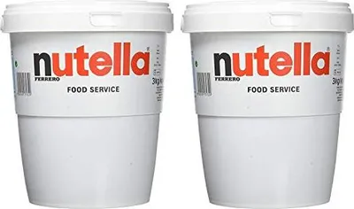 Produktbild von Ferrero nutella big family eimer, 3 kg (packung mit 2)