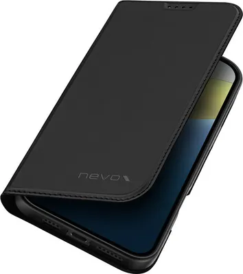 Image de nevox 2371, Folio, Apple, iPhone 16 Plus, 17 cm (6.7"), Schwarz
