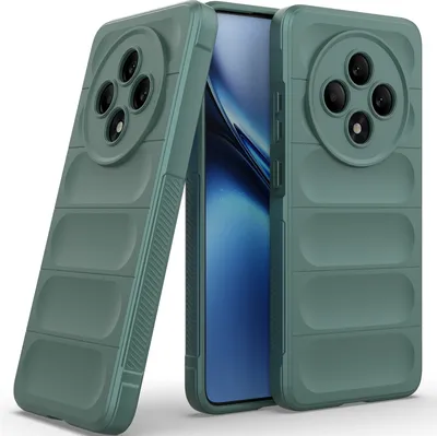 Obrázek produktu pro Pouzdro pro Oppo Reno12 F 5G Měkké TPU Silikonové Nárazuvzdorné Ochranné Pouzdro zelené