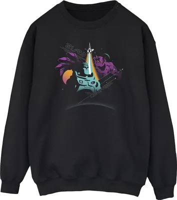 Produktbild von Disney - "Lightyear In Space" Sweatshirt für Herren BI34569 (L) (Schwarz)