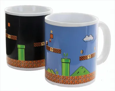 Produktbild von Super Mario Bros. Farbwechsel Becher 300ml