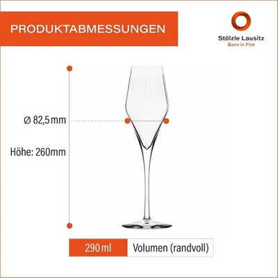 Produktbild von Stölzle Lausitz Symphony Rotweinkelch/Champagnerkech/Weiďż˝weinkelch Set 18 tlg