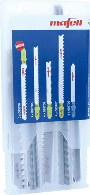 Produktbild von MAFELL Stichsägeblatt Set Sägeblätter für P1cc Stichsäge 18 Stück Sortiment2