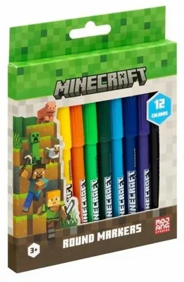 Produktbild von Minecraft Astra Filzstifte, 12 Farben