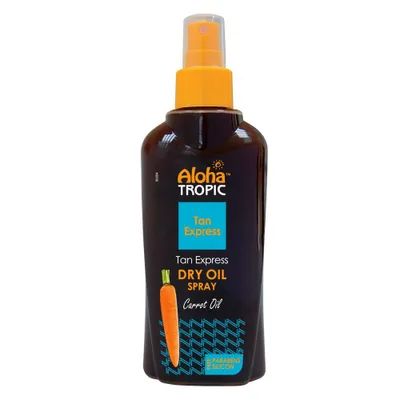 Image de Aloha Tropic Tan Express Huile de carotte SPF 00