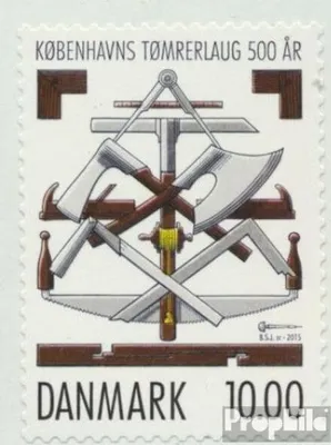 Produktbild von Briefmarken Dänemark 2015 Mi 1846 postfrisch Kopenhagener Zimmermannszunft