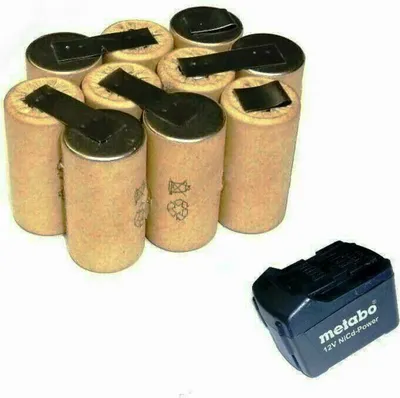 Produktbild von Ersatzakku für Original Metabo  Akku 12 V  mit 2.0 Ah    6.25452