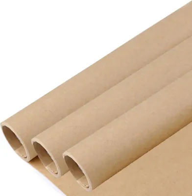Produktbild von 3 Rollen Kraftpapier Geschenkpapier Dekopapier Verpackungspapier Geschenkverpackung