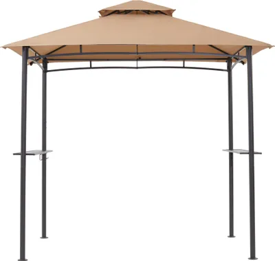Produktbild von Grasekamp Grillpavillon BBQ 1,52x2,44m inkl. Flammschutzdach sand