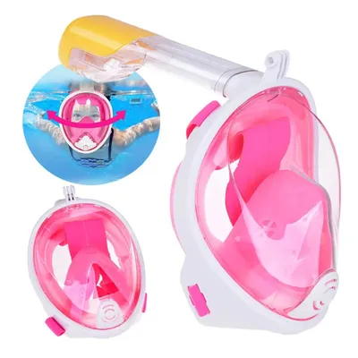 Produktbild von Vollgesichtsmaske mit Schlauch zum Tauchen und Schnorcheln S/M SP0762 RO