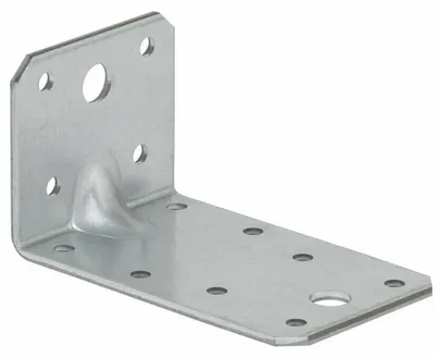 Winkelverbinder 2,5 mm Stahl, 10 Stück, 90x50x55 mm