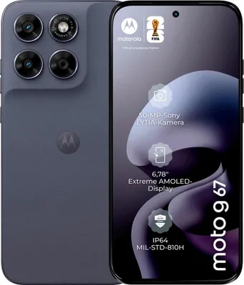 Produktbild von Motorola moto g67 , 17,3 cm (6.8"), 4 GB, 256 GB, 50 MP, Android 16.0, Grau