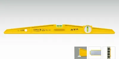Obrázok produktu pre STABILA Typ 81 SM magnetická vodováha, 50 cm, robustný liaty hliníkový profil, feritový magnetický systém, 1 vodorovná vodováha, 1 zvislá vodováha, vyrobené v Nemecku