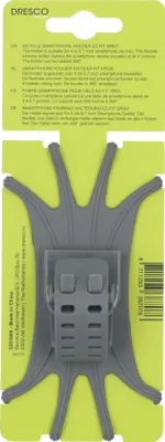 Image de Dresco Smartphone Holder Bicycle EZ Fit Grey