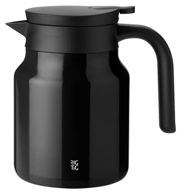 Obrázek produktu pro Vakuový džbán Rig-Tig Therm-It, nerezová ocel, plast, černý, 900 ml, Z00456