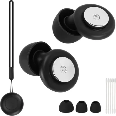 Produktbild von Ohrstöpsel für Schlafen, Lärmschutz 50dB, Silikon, für Schlafen