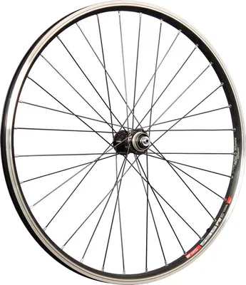 Produktbild von 26 Zoll Vorderrad DT Swiss 535 Hohlkammer geöst Deore XT HB-M8000 Disc schwarz