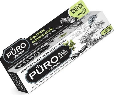 Immagine prodotto di Dentifricio Forhans Gel Black4White