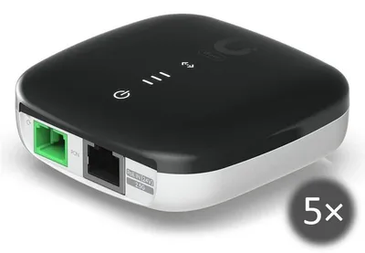 Obrázok produktu pre Ubiquiti WaveFiber ONU, 2488 Mbit/s, 1000,2500 Mbit/s, 20000 m, 1490 nm, 1,5 dBmW, 5 dBmW