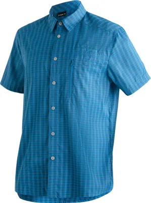 Produktbild von Maier Sports Mats S/S Herren blue check 58