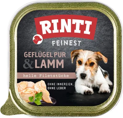 Produktbild von Rinti - Feinest 11x150g | Geflügel Pur & Lamm