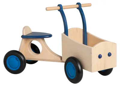 Immagine prodotto di Van Dijk Toys Holz Kinder Laufrad - Blau