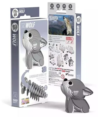 Produktbild von EUGY - 3D Bastelset Wolf