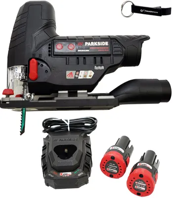 Produktbild von PARKSIDE PERFORMANCE® 12 V Akku-Stichsäge / Stichsäge PPSTKA 12-Li inkl. 2x Akku (2 Ah) und Ladegerät (2,4 A)