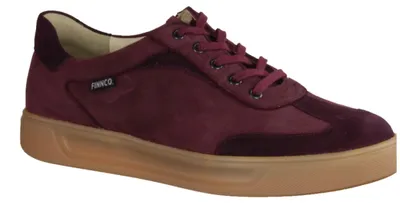 Produktbild von Finn Comfort Interlagos Schnürer, Damen, Sneaker, Bordo, Leder, - Marken Finn Comfort, Rot, leder (soft/nomad)