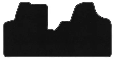 Immagine prodotto di Tappetino guidatore in moquette per Citroen Jumpy II 2007-2016 (commerciale) – 1 pezzo, nero, su misura – Wielganizator BASIC – versione W0846