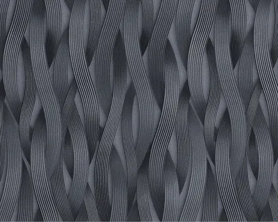 Produktbild von EDEM 81130BR29 Streifen Tapete Ton-In-Ton metallische Akzente silber grau 26,5m2