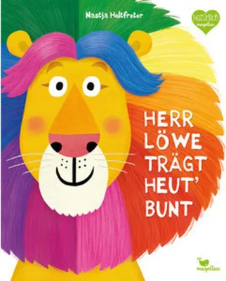 Image de Herr Löwe trägt heut' bunt