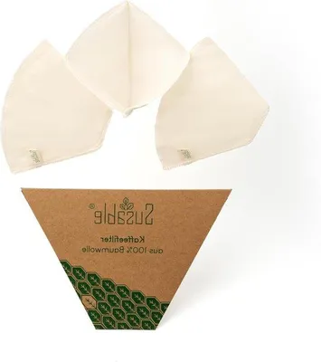Image de Filtres à café 100 % Coton, taille 3