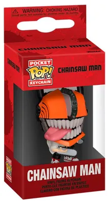 Image de Figurine Funko POP Keychain Chainsaw Man Chainsaw Brelok
