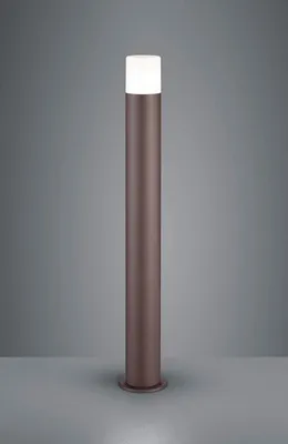Obrázek produktu pro Venkovní sloupkové osvětlení HOOSIC IP44 E27 28 W rezavě hnědé