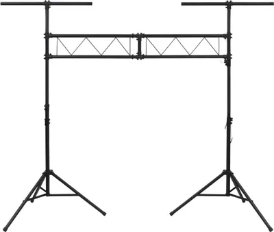 Obrázek produktu pro vidaXL Světelný stojan černý 338x115x(180-300) cm ocel