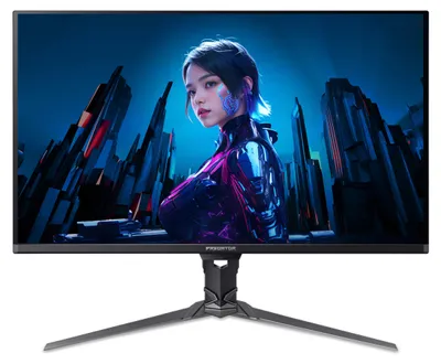 Produktbild von Acer Predator X32 X5 X32X5bmiiphuzx, 80 cm (31.5"), 3840 x 2160 Pixel, 4K Ultra HD, QD-OLED, 0,01 ms, Schwarz