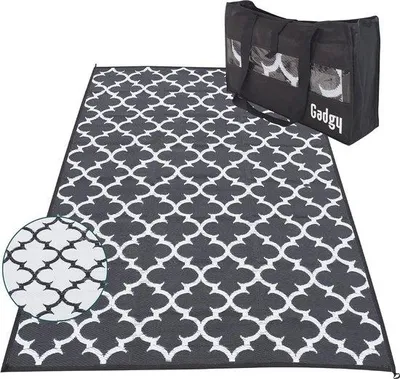 Image de Housse extérieure imperméable XXL 230 x 160 cm, réversible, idéale pour le camping
